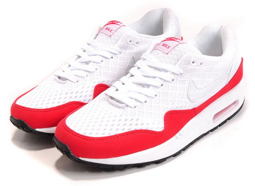Nike Air Max 1 Em White University Red Low Cost